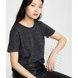 Anine Bing Python Tee XS